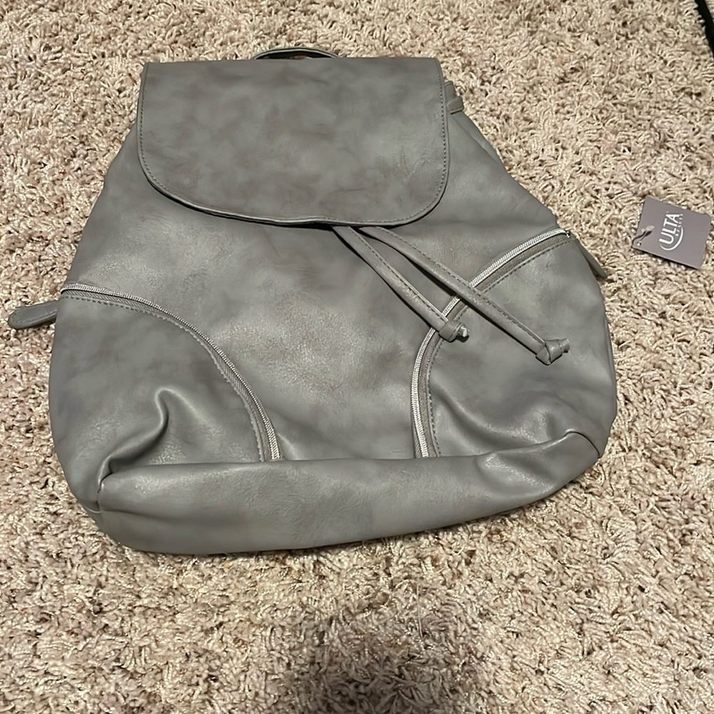 Ulta Beauty drawstring backpack, new